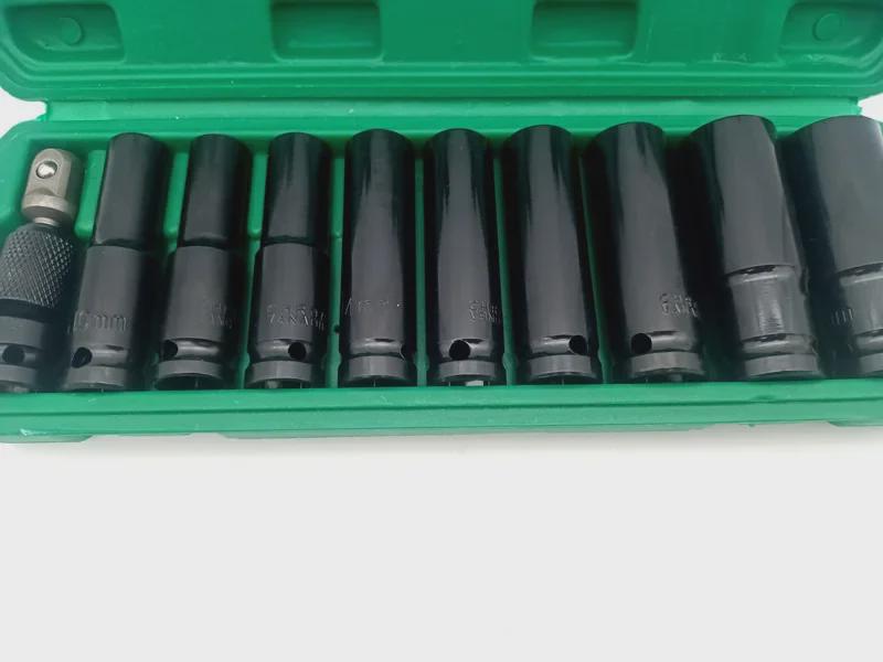 11-teiliges elektrisches Teleskop-Steckschlüssel-Set für Autoreparatur