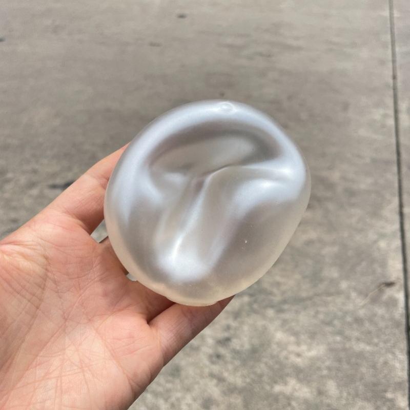1Pcs Stress Ball Moldable Pearl Coconut Oil Squeeze Toy Slow Rising Decompression Sensory Toys For Adult