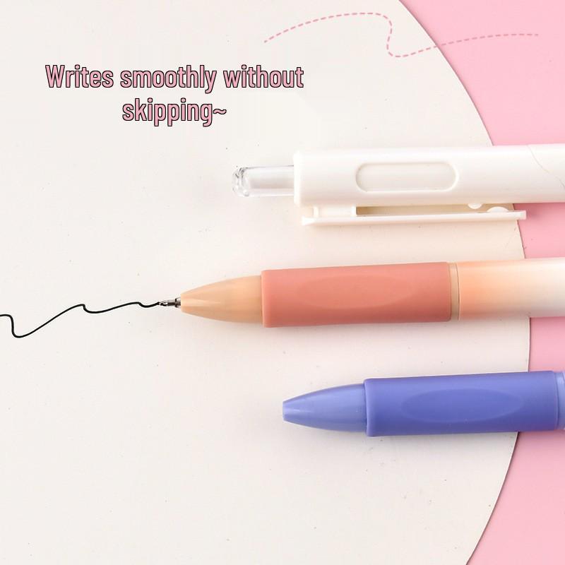 INS 0.5mm Quick-Dry Gel Pen - Push-Button, Smooth Writing, Perfect for Exams