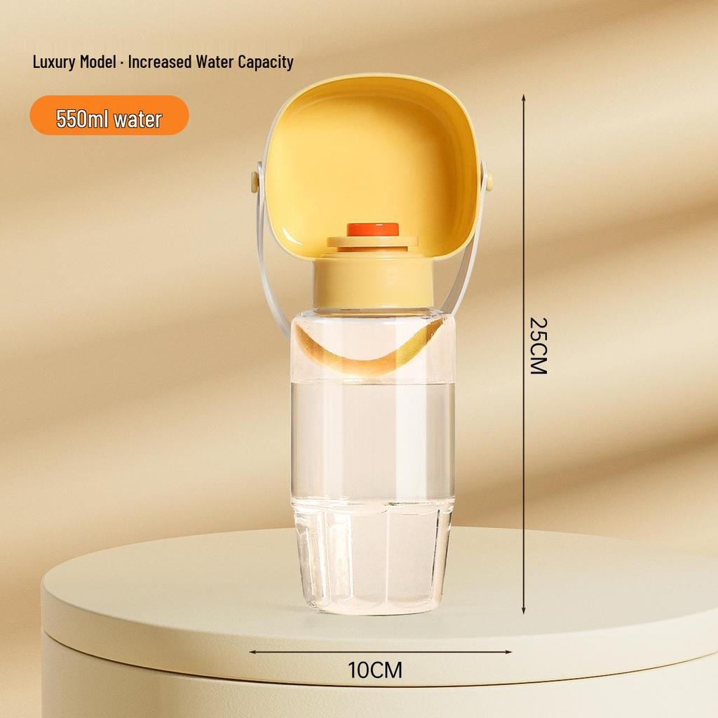 Portable Dog Water and Food Travel Cup and Bowl for Walking