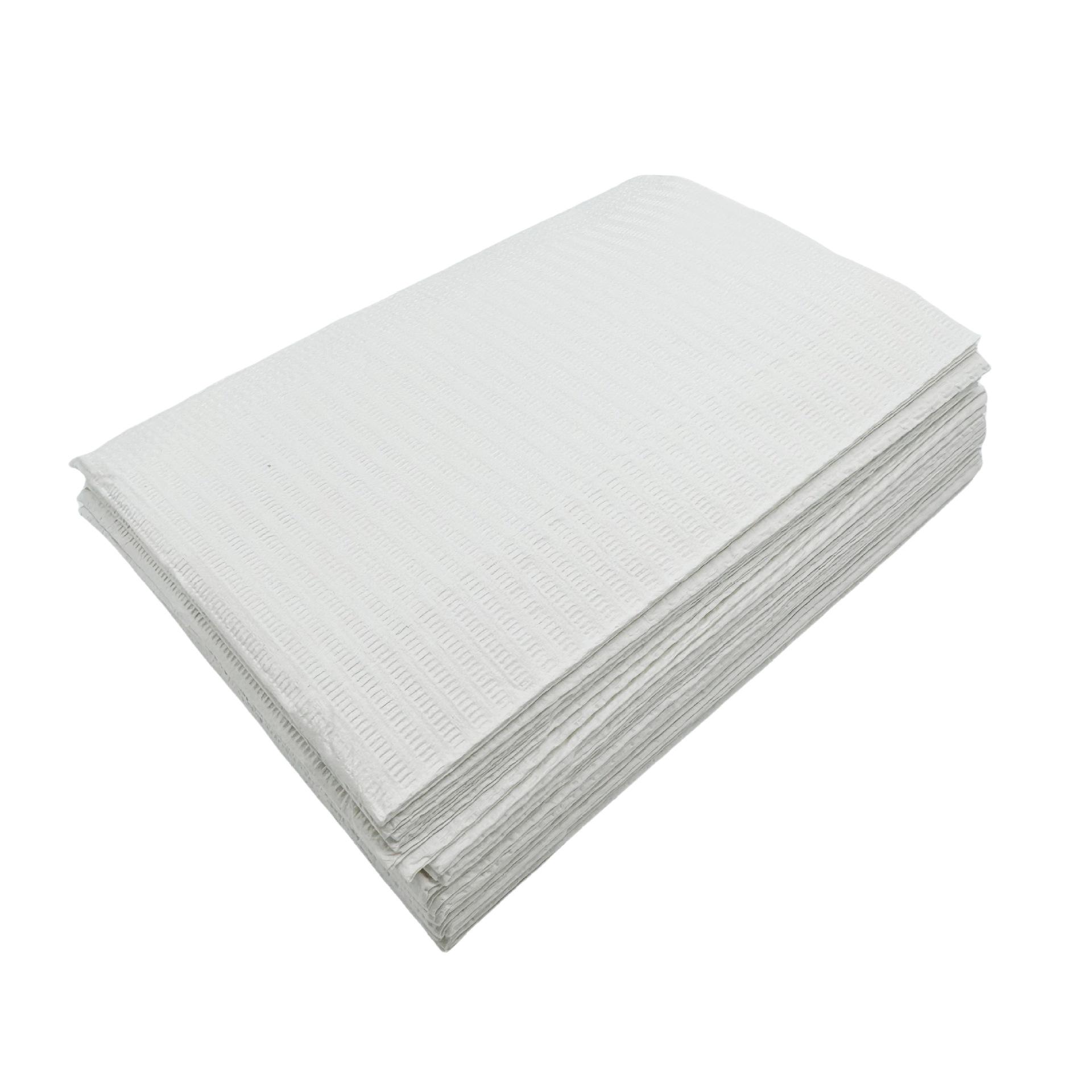 

Набор из 20 водонепроницаемых одноразовых двусторонних настольных ковриков для маникюра, татуировок и стоматологического использования 20 Pcs белый