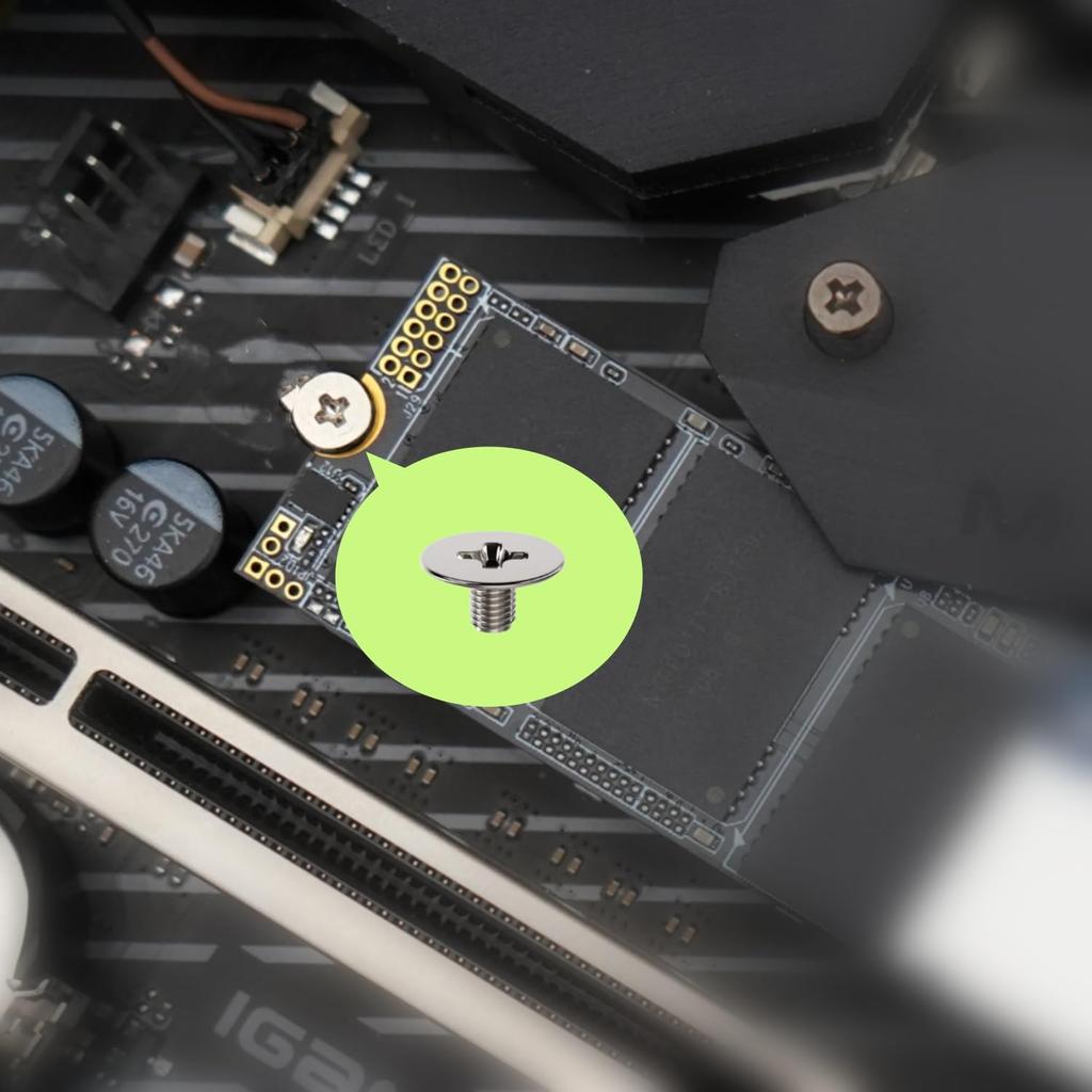 M2 and M3 Screws for M.2 SSD,PCIe NVMe.M2 and M3 Screws for Laptop (80pcs)