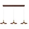 Walnut Wood Dimmable LED Pendant Light