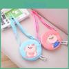 Cute Puffpig Round Creative Plush Purse Girl Backpack Decorative Pendant Gift