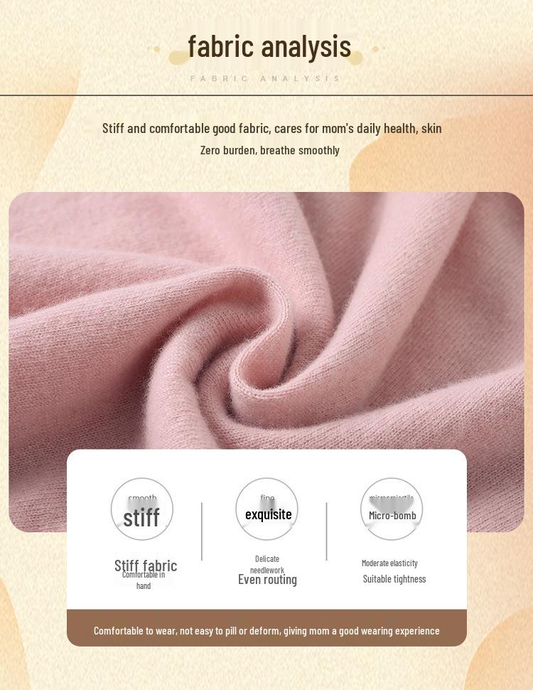 100% Wool Winter Sweater: New 2026 Style for Mom, Middle-Aged & Elderly Women's Warm Knit Top