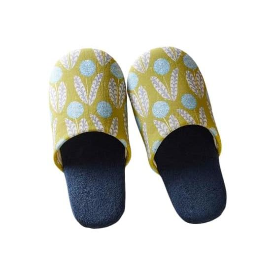 [Belle Maison] Slippers Indoor Washable Sturdy Soft Slippers Ohana (Mustard) L