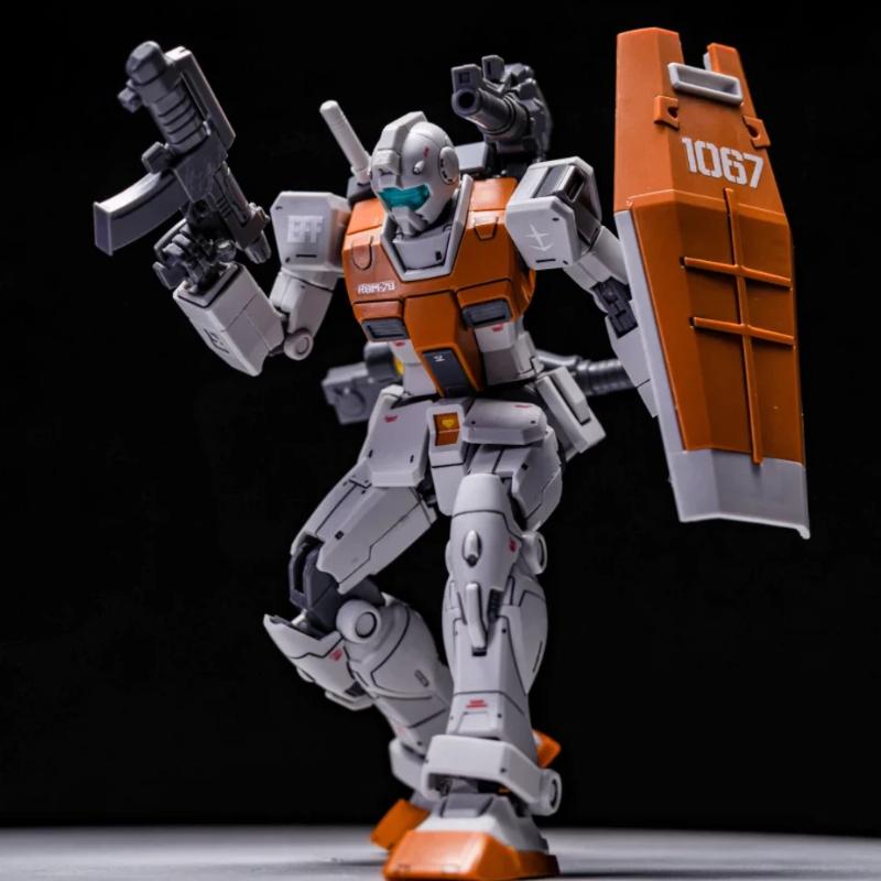 1/72 RGM-79 GM Schlegel Morocco Front Ver Assembly Model Kit Action Figure Doll Plastic Model Toy Desktop Ornament Surprise Gift