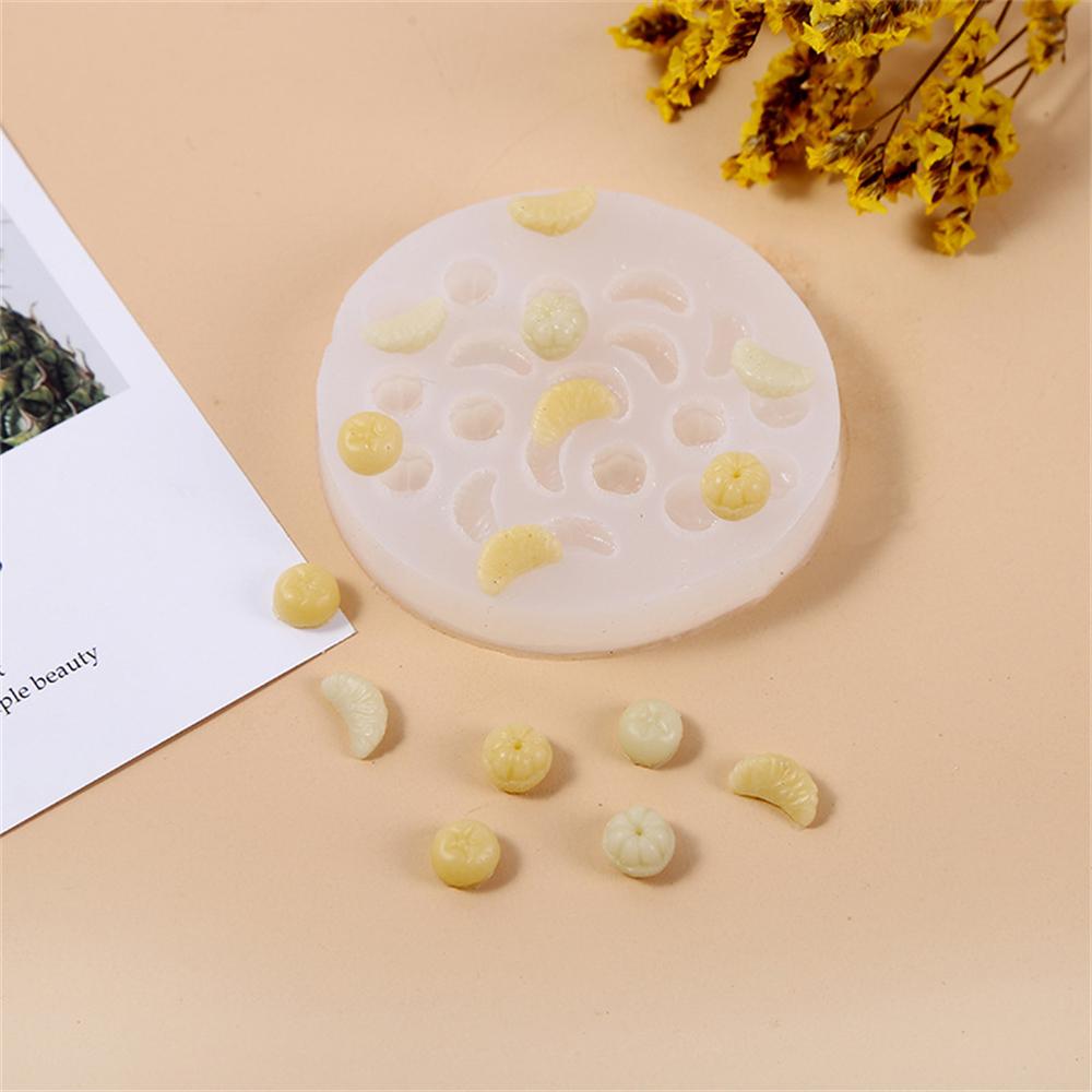 Mini Simulation Fruit Silicone Mould 3D Chocolate Baking Cake Molds Cake Shaped Silicone Candle Molds Handmade Craft Supplies