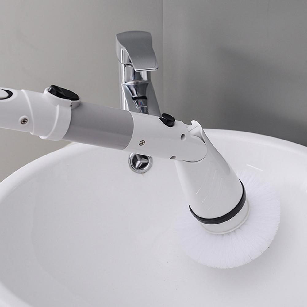 4Pcs Replacement Brush Heads Kit Multifunctional Electric Spinning Brush Head Cleaning Tools for Cleaning Bathroom Kitchen