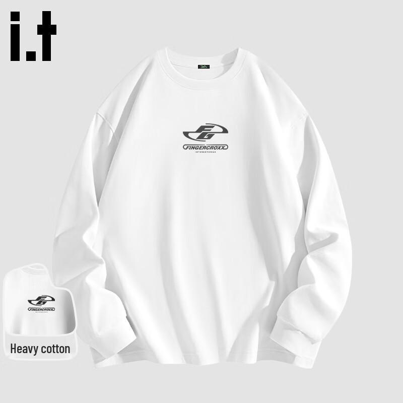 Fingercroxx Men s Pure Cotton Breathable Long Sleeve T-Shirt 5XL