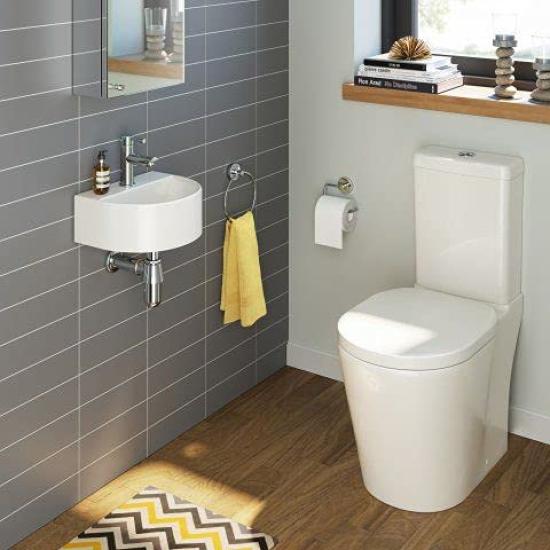 Mixing Faucet Hand Wash Wall Stylish Wash Bowl Small Wash Mini Wash Hand Wash Wall Hand Wash Semicircular [JOMOWN Included] Basin, Mounted, Set, Bowl,