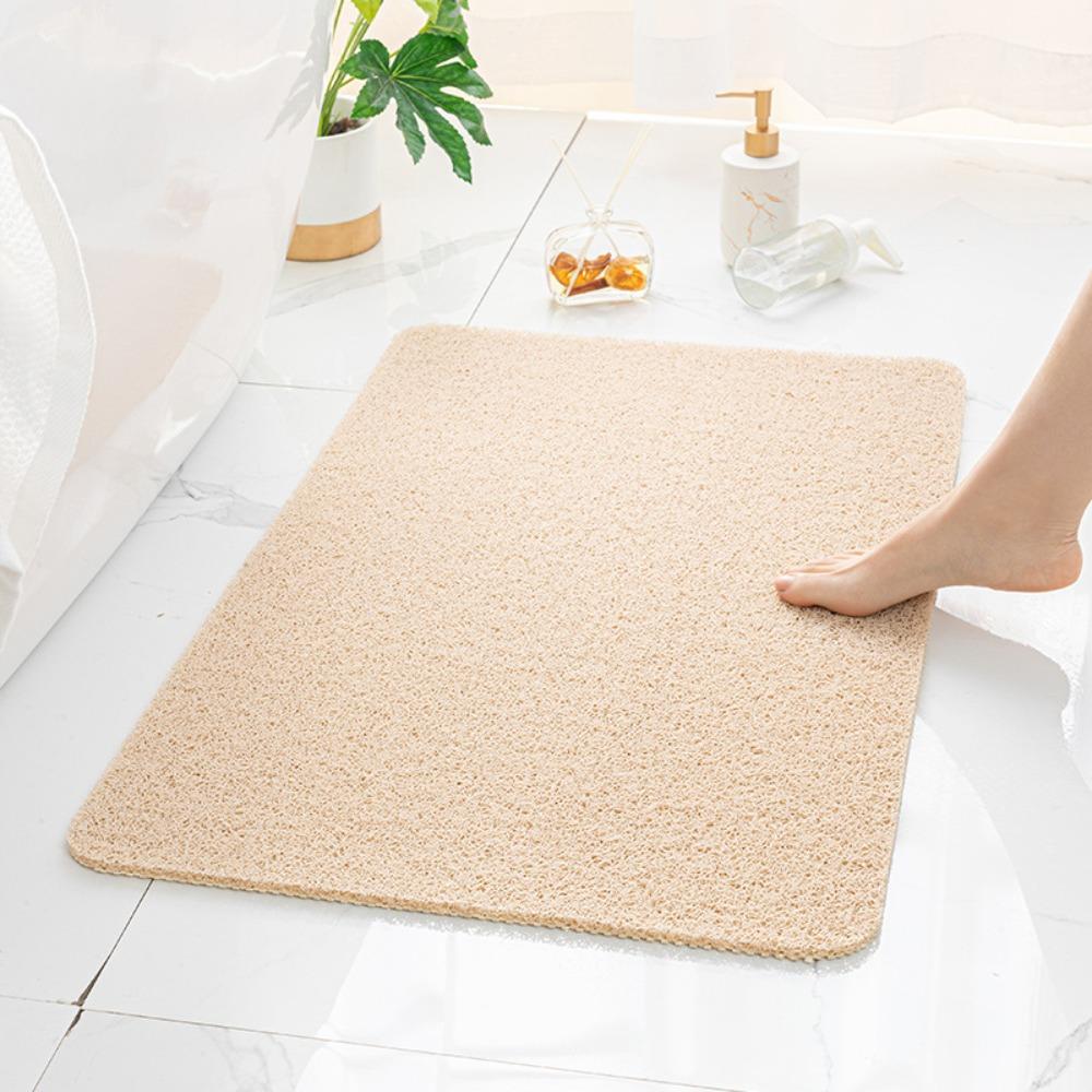 Thickening Bathroom Cashmere Mat Bath Non-slip Carpets In Wash Basin Bathtub Floor Rug Shower Room Doormat Memory Foam 3D Pad