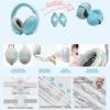 Adjustable Band 2-in-1 Baby Ear Muffs Convertible Design Toddler Noise Reduction Earmuffs  Infant