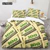Dollar Money Duvet Cover Microfiber Dollar Bills Of United States Federal Reserve With The Portrait Of Ben Franklin Room Decor