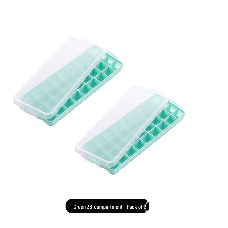 Food-Grade Silicone Ice Cube Tray with Lid