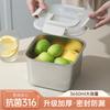 Practical Stainless Steel Food Container Storage Box Stainless Steel Lunch Box Kitchen Food Storage Box Handle
