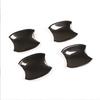 4pc For Toyot@ Tacoma 2016-23 Carbon Fiber Car Side Door Handle Bowl Cover Trim