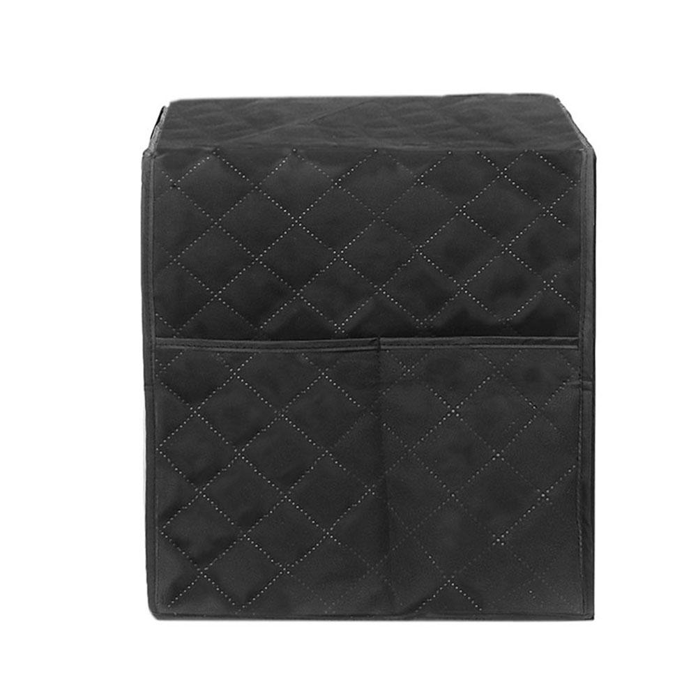 1 Pc Coffee Machine Cover 13.4*12.3*14.17 In Accessories Black
