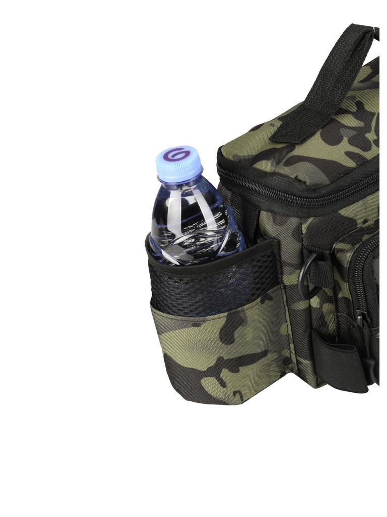 Multifunktionale Angeltasche mit großem Fassungsvermögen für Taille & Rute - Outdoor-Ausrüstungsaufbewahrung