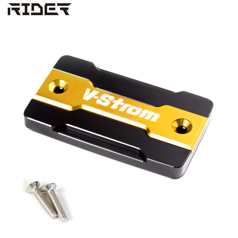 For SUZUKI Vstrom 650 1000 DL650 DL1000 250 DL250 2004-  Front brake fluid reservoir cap reservoir cap and filler cap