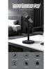 Adjustable Metal Desktop Microphone Stand with Weighted Round Base for Conference, Broadcast & Performance