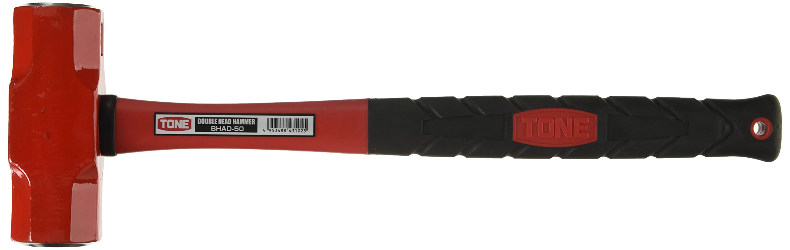 

Tone 5lb BHAD-50 Double-Ended Hammer, Red/Black,