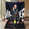 Max Verstappen Flanell Fleece Decke Gemütlich Warm Überwurfdecke für Sofa Bett Reise Ganzjahresgebrauch