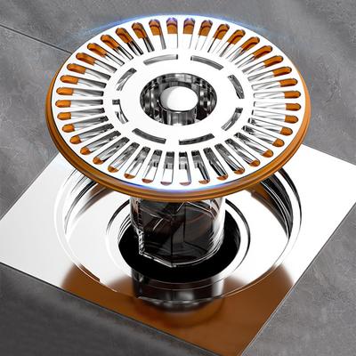 Portable Anti Odor Floor Drain Core Insect Prevention Colander Drain Cover Removable Sewer Strainer Plug
