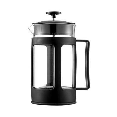 Katı PC Saplı Cam Gövde 800ml 300ml Paslanmaz Çelik Filtre Kahve ve Çay Makinesi French Press