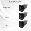 Led Fog Lights Push Switch Beacon On Off / Horn Momentary Button For Toyota PRADO Camry Altis Corolla RAV4 4Runner Highlande