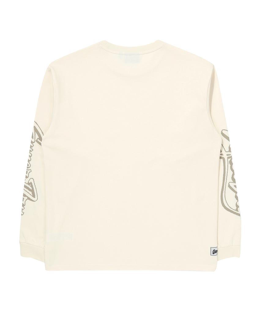 Syupeodeulai Skating Club Long Sleeve Cream