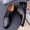 Fashion High Quality Handmade Oxford Casual Business Work Shoes Formal Men Shoes Fashion Dress Genuine Leather Lace Up Comfortable Shoe