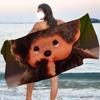 Cartoon M-Monchhichi-S Towel Beach Bath Quick-Drying Lightweight Portable Sauna Camping Swim Pool Travel