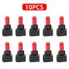 10pcs T5 Car Interior Bulb Auto Dashboard Warning Indicator Dashboard Light Bulbs Auto Interior Indicator Lamp