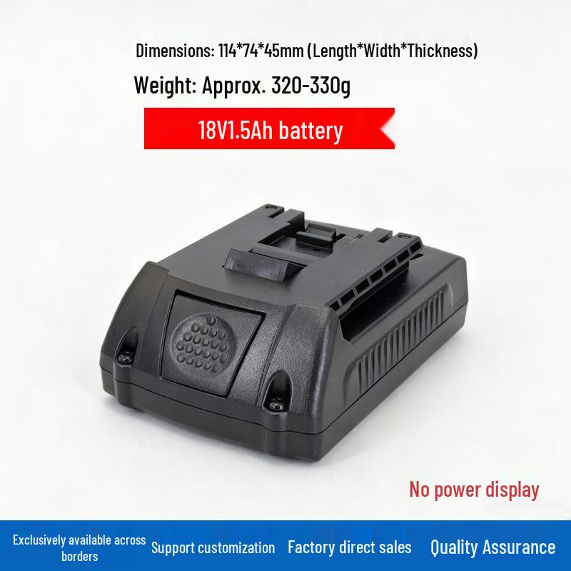 Совместимое зарядное устройство для литий-ионного аккумулятора BOSCH 18V для ручной дрели/шуруповерта GSR180-Li/TSR180