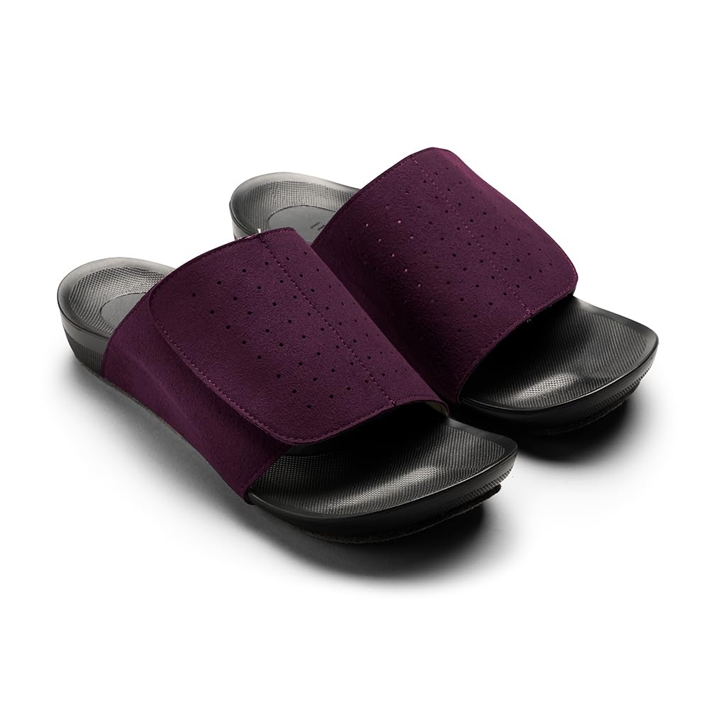 

Официальные комнатные тапочки AKAISHI Arch Fitter 601 Корректор свода стопы для вальгусной деформации (M, 23.0-23.5см, Фиолетовый) Женский фиолетовый