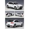 WELLY 1/24 Porsche Macan Turbo SUV Alloy Car Model Diecast Metal Toy Vehicles Car Model High Simulation Collection Children Gift