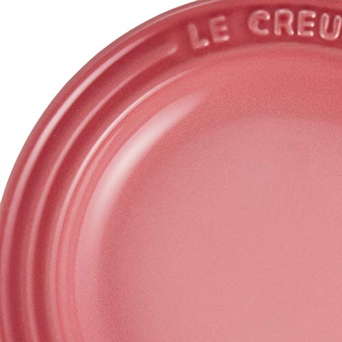 Le Creuset LC 15cm Round Plate, Rose Quartz, Heat and Cold Resistant, Microwave and Oven Safe, Oven Dish, Bakeware [Official Japanese Product]