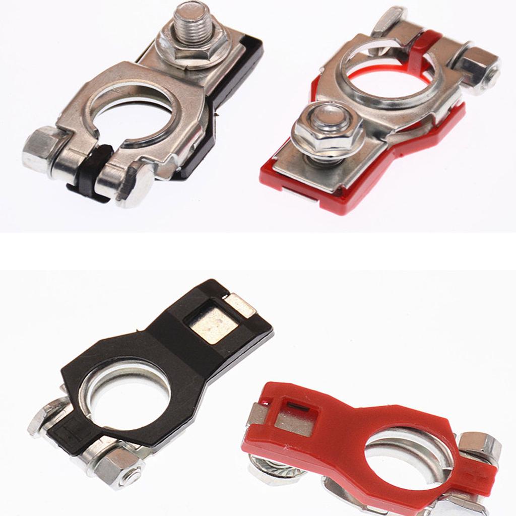 2 Pcs Automotive Battery Terminal Wire Cable Clamp Quick Release Connector For Car Caravan Boat Accessories 12V 24V
