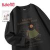 Baleno Men's Heavyweight Cotton Long Sleeve T-Shirt