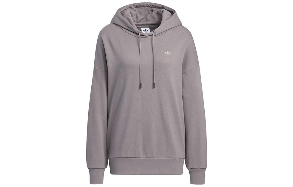 Adidas Originals Sweatshirts Women s Purple Hooded Moderate Regular IC8123 S