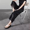 SOFSIL Women's High-Waist Linen Wide-Leg Pants