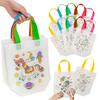 DIY Graffiti-Taschen mit Malstiften Bemalbare Vlies-Geschenktaschen Für Kindergeburtstag Mitgebsel Piñata-Füller Partyzubehör