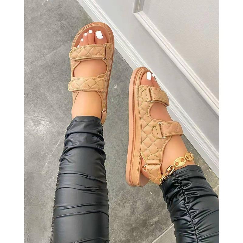 Women's Platform Velcro Sandals