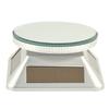 Solar Gem Display Turntable 360 Degrees Acrylic Tray Jewelry Display Stand