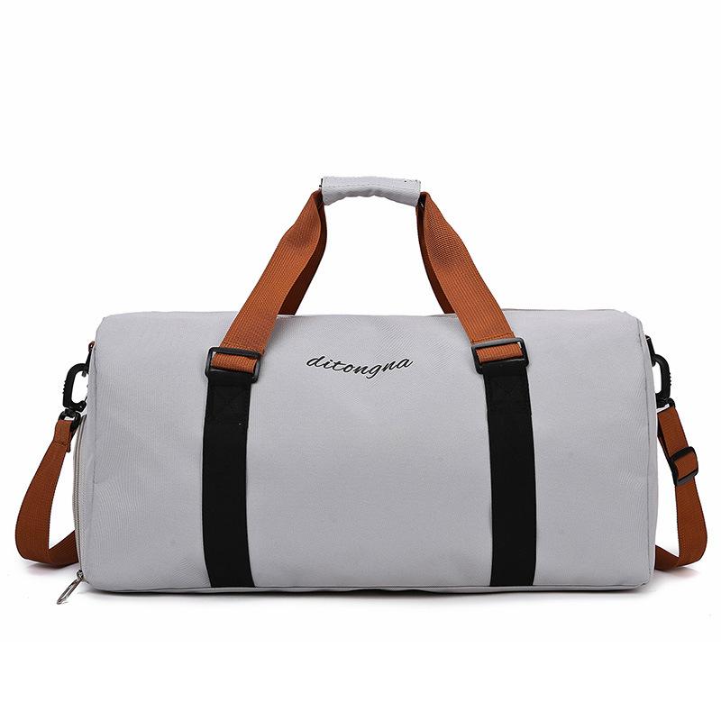 Gym Fitness Bag Fixable Yoga Mat Sports Duffel Outdoor Hiking Camping Handbag Large Luggage Portable Travel Bag for Women Men