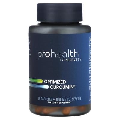 Optimized Curcumin, 1,000 Mg, 60 Capsules (500 Mg Per Capsule)