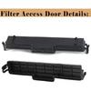 Ram Cabin Air Filter & Filter Access Door Compatible With Dodge Ram 1500 2500 3500 4500 5500 Avenger Caliber Journey Compass Patriot Chrysler 200