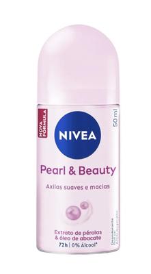 Nivea Antiperspirant Deodorant Pearl Beauty 50ml für Frauen Roll-On & [Weltweiter Versand]