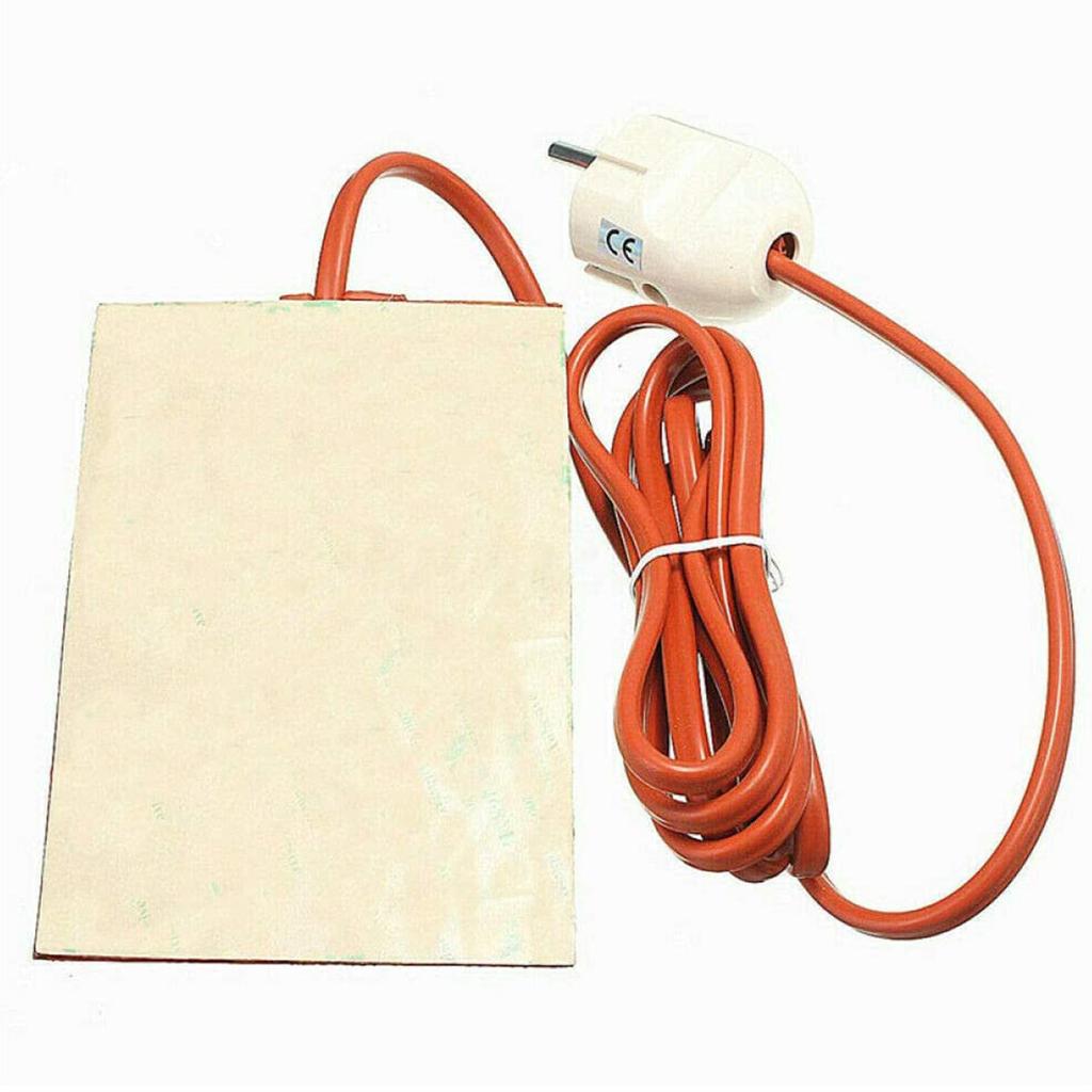 250W Car Engine Heater Oil Pan Tank Heater Pad Universal Silicone Heater Pad Engine Oil Pan Sump Tank Heater Pad with